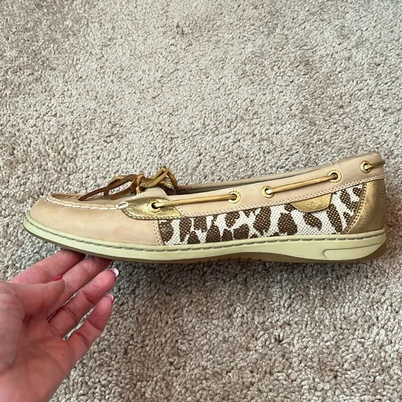 Sperry Leopard Top Siders - Picture 2 of 8